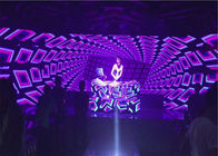 P5 كامل اللون LED DJ بوث قابل للتعديل سطوع شاشات متعددة لبار نادي