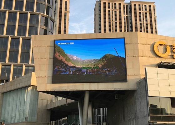 إعلانات خارجية ملونة كاملة شاشة LED منحنية SMD ملصق نافذة تلفزيون شاشة LED