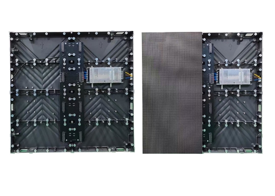 شاشة داخلية RGB LED P1.25 640 * 480mm خزانة الألومنيوم للكنيسة مع وصلة محور