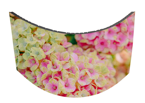 غوب مغناطيسية وحدة LED ناعمة مرنة P1.5 P1.8 P2 P2.5 P4 للطريقة الصيانة الأمامية / الخلفية