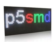 عالية الوضوح الصمام وحدة العرض P5 داخلي SMD 3 in1 64 * 32 النقاط بالألوان الكاملة