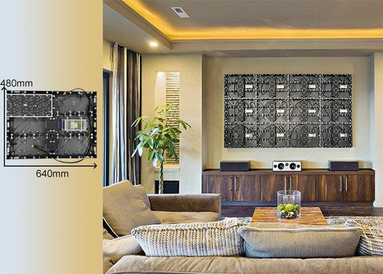 المسرح المنزلي الألومنيوم خفيف الوزن شاشة LED