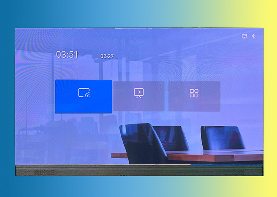 شاشة LED كل شيء في واحد 115 بوصة شاشة تفاعلية ذكية GOB اللوحة Ultra HD