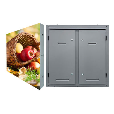 P3.076 Outdoor LED Screen 4500nits IP65 Wall Mounted