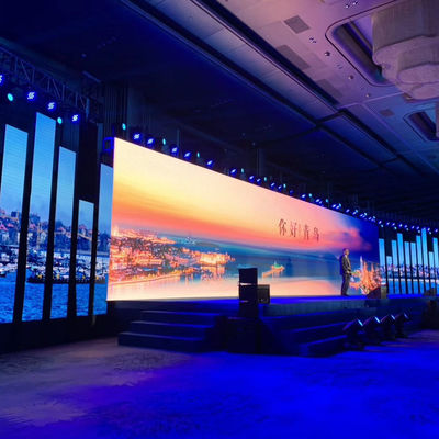 High Brightness 800nits IP43 Indoor LED Video Wall Rental Display with 500x500mm Panel Size