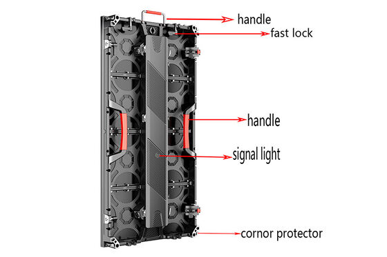 شاشات عرض LED للإيجار داخلية P1.9/P2.6 500*500/500*1000 مم لفعاليات المسرح