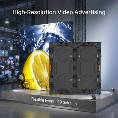 معلقة P6 المنقولة شاشة LED الفيديو الثابتة تأجير في الهواء الطلق شاشة LED