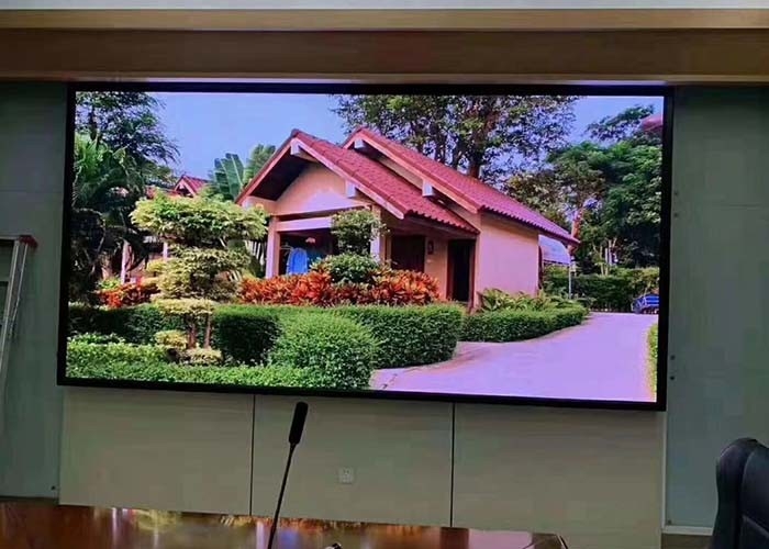 SMD1515 P2 UHD الإلكترونية الداخلية بالألوان الكاملة لوحة العرض LED للاجتماع