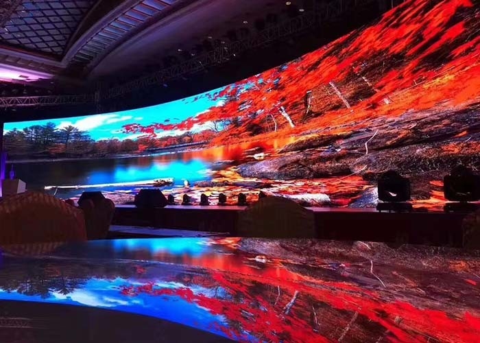 3840Hz HD P2.5 شاشة LED ملونة كاملة داخلية لجدار فيديو LED لغرفة الاجتماعات