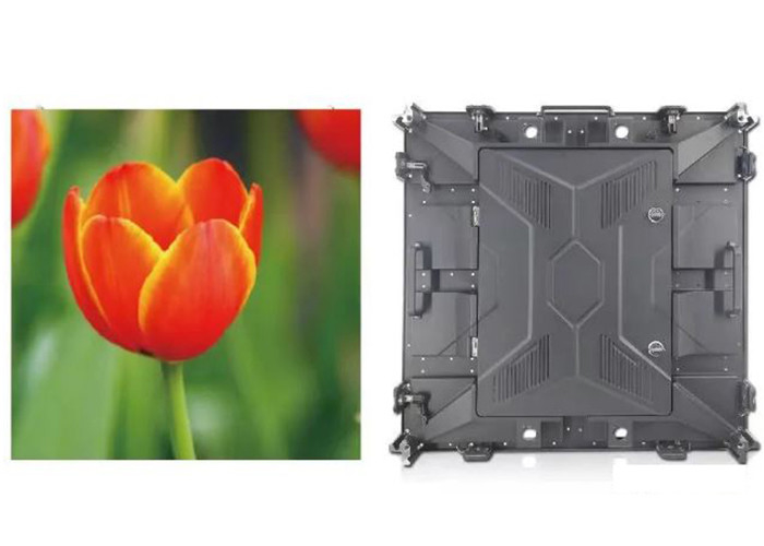 شاشة LED للإيجار في الداخل / الخارج P2.5 P3.07 P4 640 * 640mm الألومنيوم المصبوب بالموت