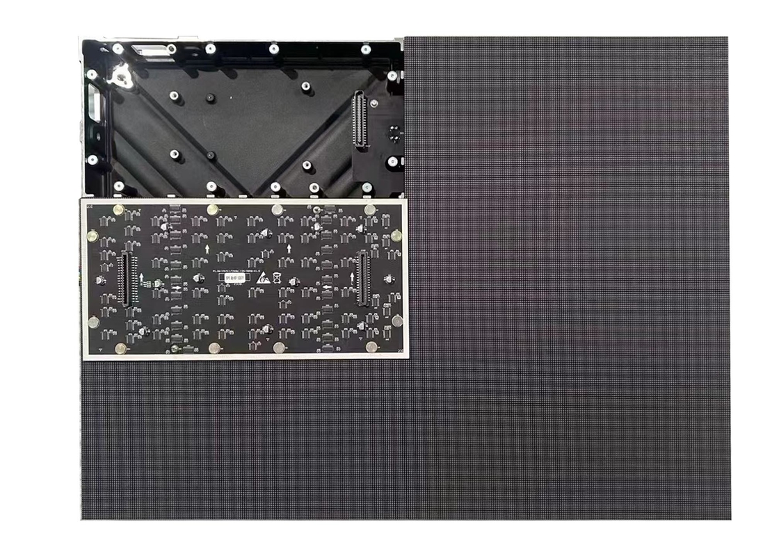 شاشة داخلية RGB LED P1.25 640 * 480mm خزانة الألومنيوم للكنيسة مع وصلة محور